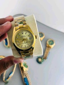 Luxury Gold Rolex Watch