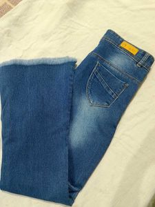 Women's Blue Bell Bottom Jeans