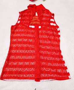 Very Amazing Rayon Cut Sleeve Top