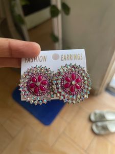 Fashionable Heart Design Earrings