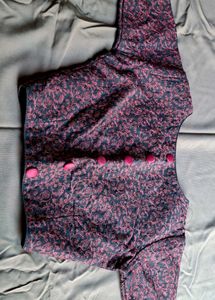 Vibrant Geometric Print Blouse