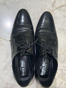 Men's Black Patent Leather Formal Shoes
