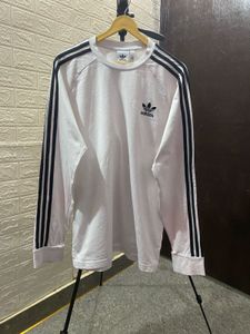 Adidas 3 striped Long Sleeve T-Shirt