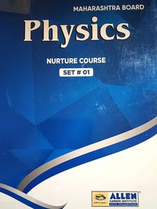 Maharashtra Board Physics Nurture Course Set