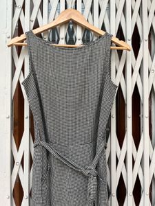 Chic Houndstooth Jumpsuit