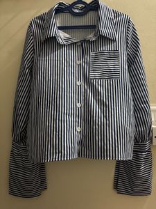 Full Sleeves strip shirt for women