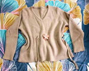 Cozy Ribbed Knit Sweater