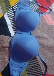 Clovia Blue Padded Bra