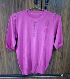 Cute Pink Knit Top💕