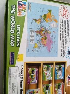 World &amp; India two map puzzles
