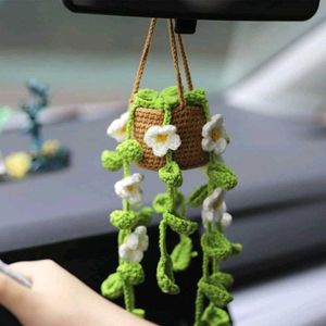 Crochet Hanging Pot