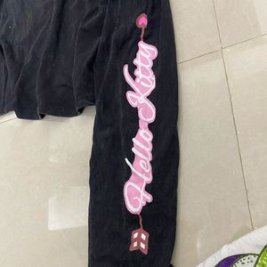 Hello Kitty Crop Long Sleeve Top small size