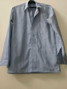 Classic Blue Striped Men's shirt 👕
