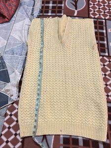 Vintage Knit Sleeveless Sweater Vest