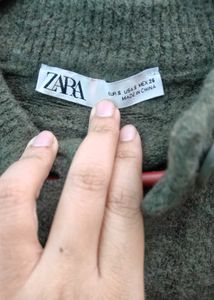 ZARA cropped Cardigan