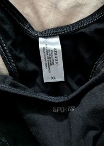 Black Sports Bra