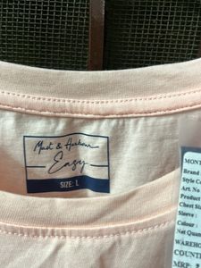 Mast And Harbour Peach T Shirt