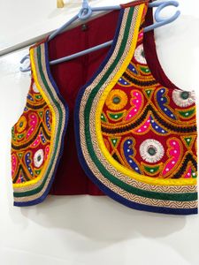 Embroidered Ethnic Waistcoat