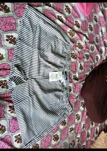 Striped Pajama Shorts