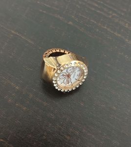 White Bozhi Ring Watch