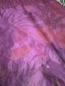 Purple Embellished Ethnic Top