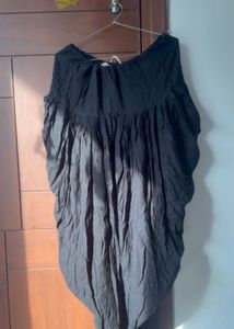 Black Kurta with Pom Embellishment set