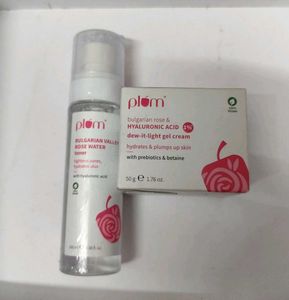 Plum Rose & Hyaluronic Acid Skincare Set