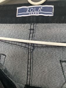 Zola Black Denim Shorts