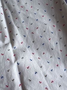 Chic Cream Collared Shirt with Small Print