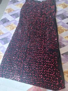 Sparkling Red Sequin girls dress