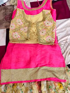 Kids Traditional Lehenga Choli Set