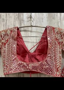 Embroidered Red Lehenga Choli Set