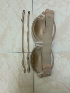 Nude Strapless Bra