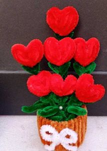 Heart Flower Pot Decor