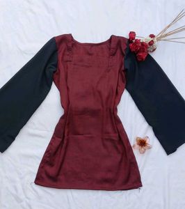 Corset back kurti🍒🫶