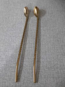 Long Golden Spoon