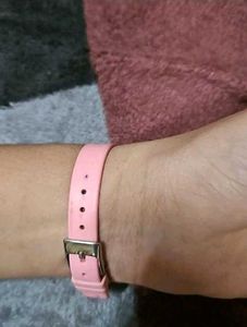 Sonata Pink Watch with Blue Dial