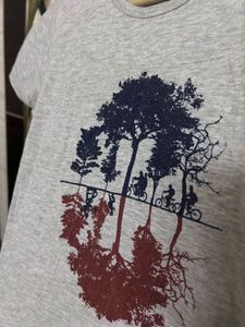 Grey Graphic T-Shirt