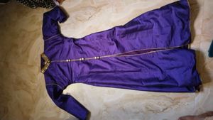 Elegant Purple Ethnic Gown