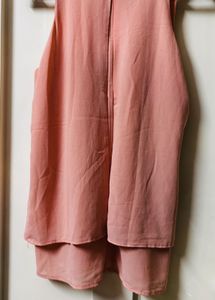 Flowy Pink Sleeveless Top