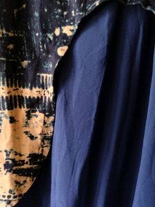 Trendy Dark Blue Top