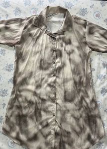 Stylish Tie-Dye Oversized Shirt