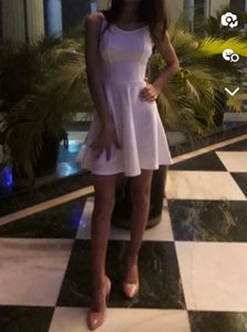 XS White Beautiful Dress