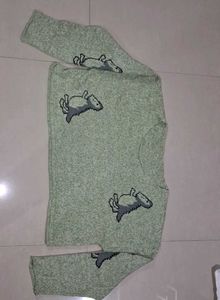 Cute Sheep Print Sweater