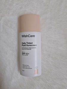 WishCare Daily Tinted Fluid Sunscreen SPF 50+++
