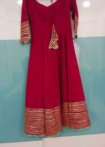 Elegant Magenta Kurta Set with Dupatta