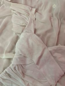 Elegant White Ruched Mini Dress