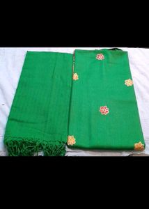Beautiful Green Embroidered Kurta Set