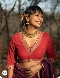 Elegant Embroidered Blouse