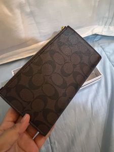 Coach Signature Brown Wallet